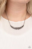 Whatever Floats Your YACHT-Black Necklace-Paparazzi Accessories.