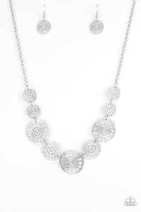 Your Own Free Wheel-Silver Necklace-Paparazzi Accessories.