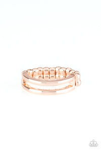 I Need Space-Rose Gold Ring-Paparazzi Accessories.