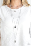 Fly The Coop-Black Necklace-Paparazzi Accessories