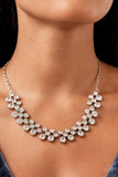 Won The Lottery-White Necklace-Paparazzi Accessories